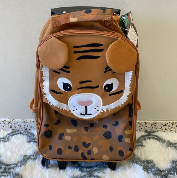 Tiger backpack on wheels